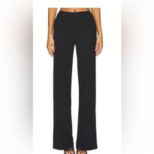 Lovers + Friends Black Wide Leg Pants